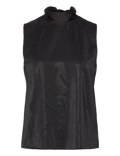 Karl Lagerfeld Rhinest Evening Top Karl Lagerfeld Black