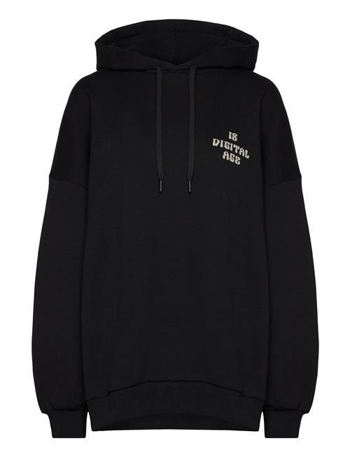 Se Mads Nørgaard Organic Sweat Harvey Hoodie Mads Nørgaard Black ved Booztlet