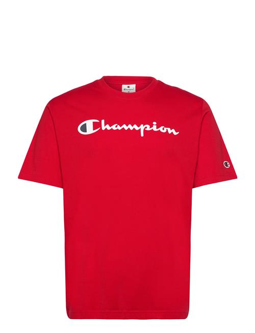 Se Champion Ss Tee Champion Red ved Booztlet