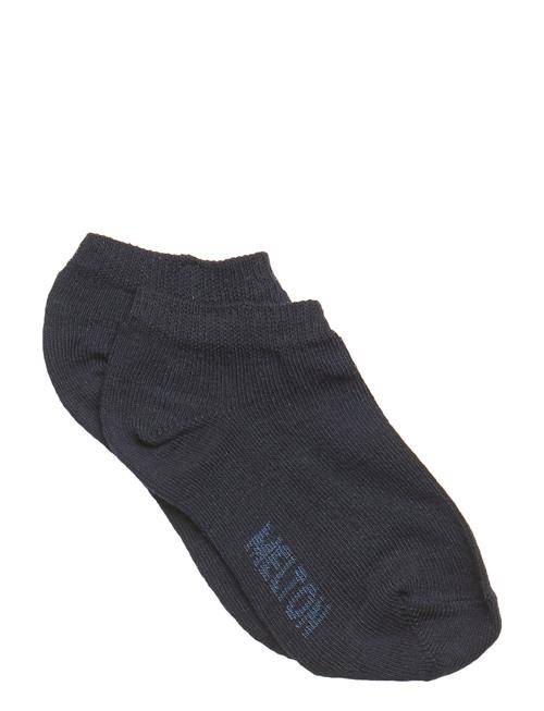 Cotton Sneaker Socks Melton Black