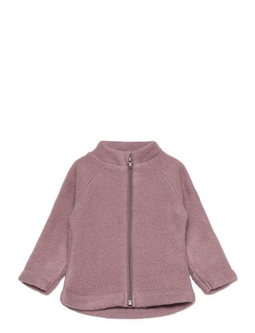 Wool Baby Jacket Mikk-line Purple