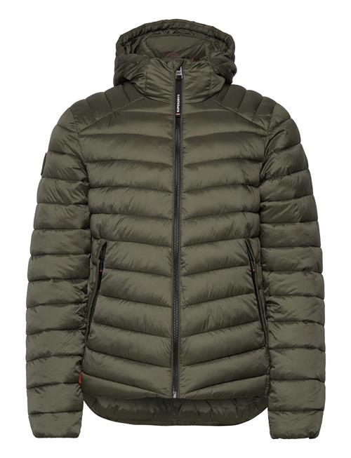 Hooded Fuji Sport Padded Jkt Superdry Green