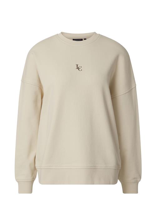 Se Lexington Clothing Jackie Over D Sweatshirt Lexington Clothing Beige ved Booztlet