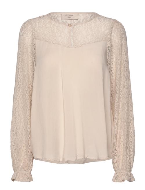 FREE/QUENT Fqvialipa-Blouse FREE/QUENT Cream