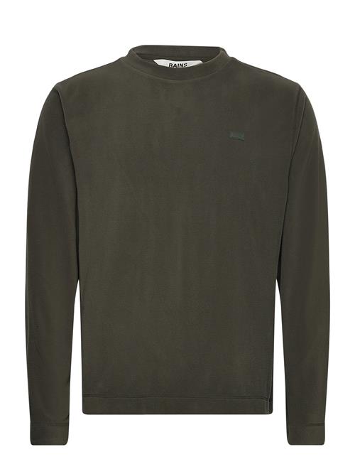 Rains Addis Fleece Crewneck Rains Green