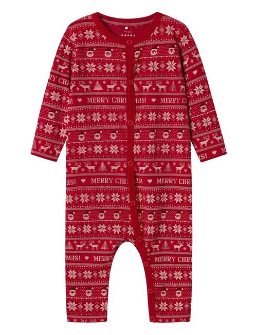 name it Nbnvismas Ls Nightsuit Name It Red