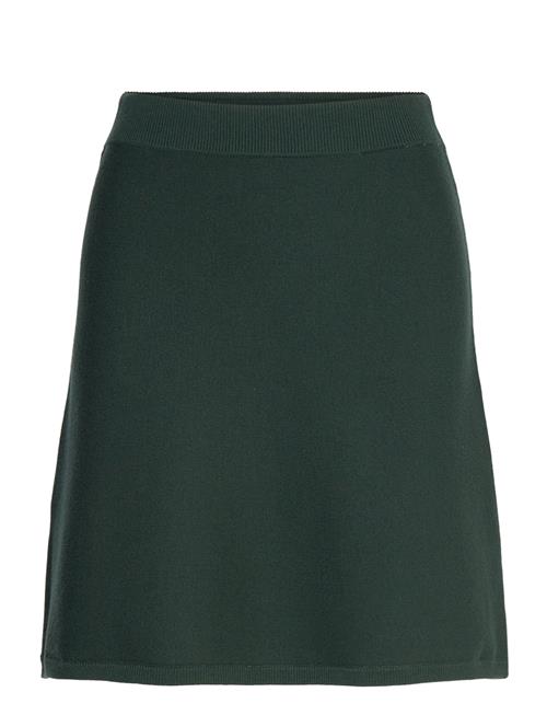 Selected Femme Slfkamma Hw Short Knit Skirt Selected Femme Green