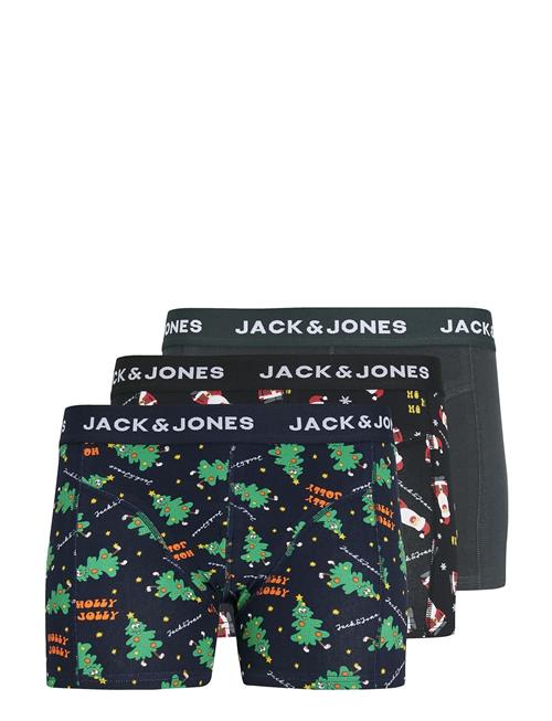 Jack & Jones Jacholly Jolly Trunks 3 Pack Jnr Jack & J S Black