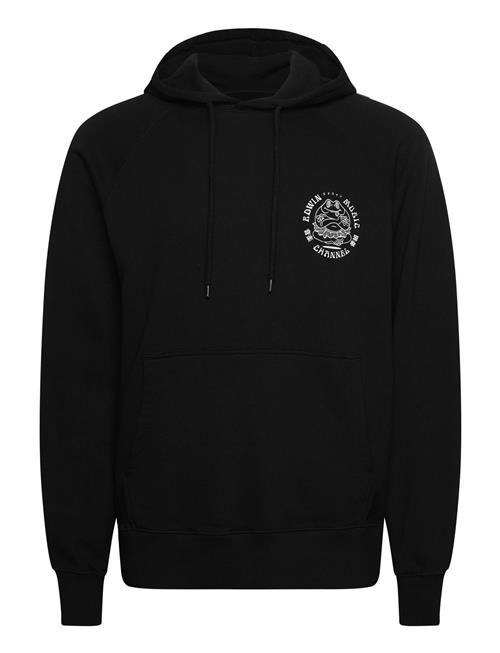 Se Edwin Edwin Music Channel Hoodie Sweat - Black Edwin Black ved Booztlet