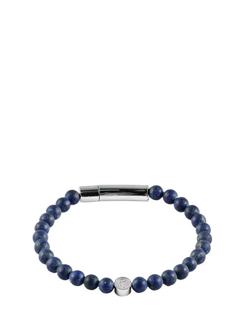 edd. Beads/Buckle Bracelet 6Mm Edd. Blue