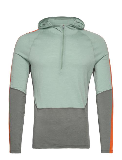 Icebreaker M Mer 200 S Bula Ls Half Zip Hood Icebreaker Green