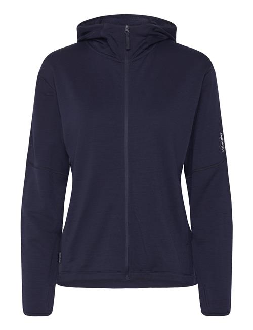 Icebreaker W Mer 360 Realfleece Elem Ls Z Hood Icebreaker Navy