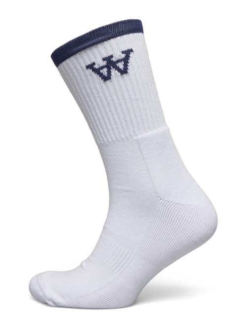 Double A by Wood Wood Wwcon Tennis Socks Double A By Wood Wood White