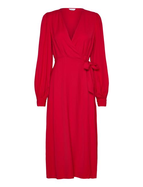 Bubbleroom True Wrap Dress Bubbleroom Red