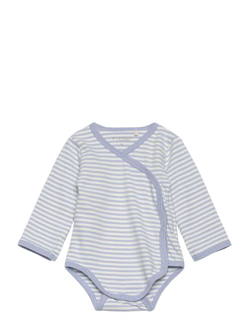 Se Fixoni Wrap Body Ls Y/D Stripe Fixoni Blue ved Booztlet