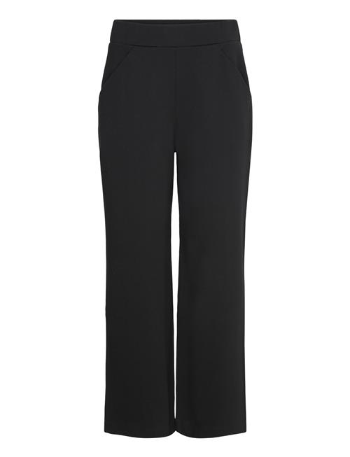 Papu Wide Leg Trousers, Long, Solid Papu Black