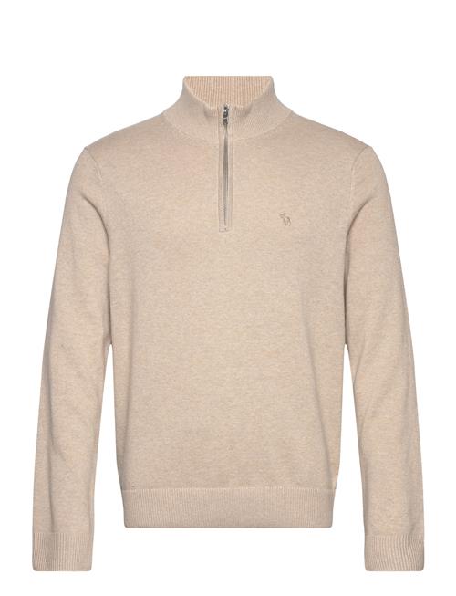 Abercrombie & Fitch Anf Mens Sweaters Abercrombie & Fitch Cream