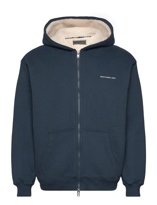 Abercrombie & Fitch Anf Mens Sweatshirts Abercrombie & Fitch Navy