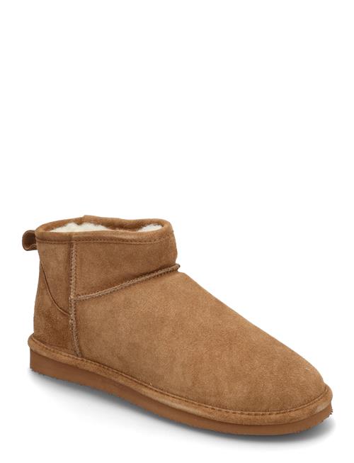 Bianco Biasnowman Ankle Boot Suede Bianco Brown