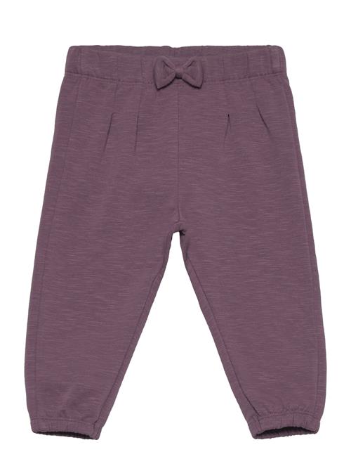 Se Minymo Pants Sweat Minymo Purple ved Booztlet