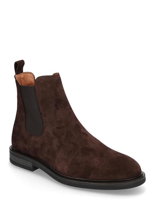 Se Chelsea Suede Boot J. Lindeberg Brown ved Booztlet