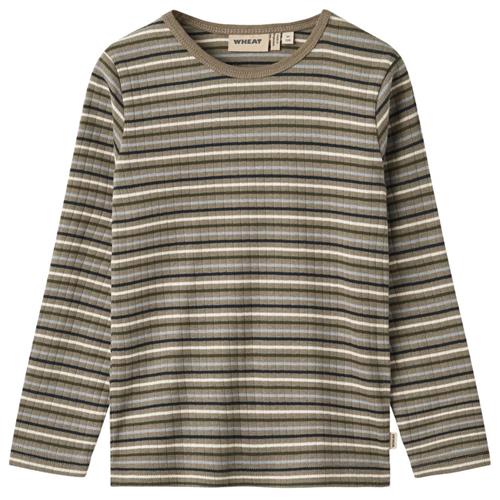 Wheat T-Shirt L/S Stig-0181 multi stripe |  | 98 cm