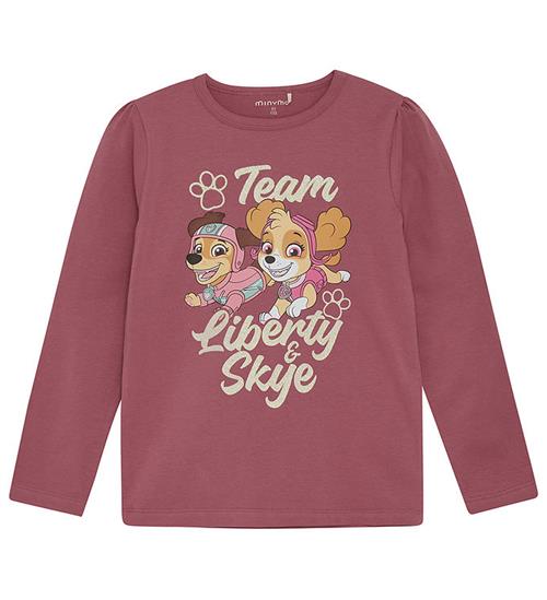 Minymo Bluse - Deco Rose m. Paw Patrol