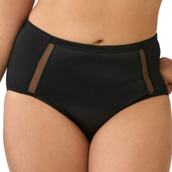 NATURANA Trusser Curve Hugger High Waist Brief Sort polyamid 40 Dame