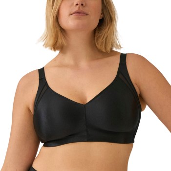 NATURANA Bh Curve Hugger Soft Bra Sort polyamid B 75 Dame