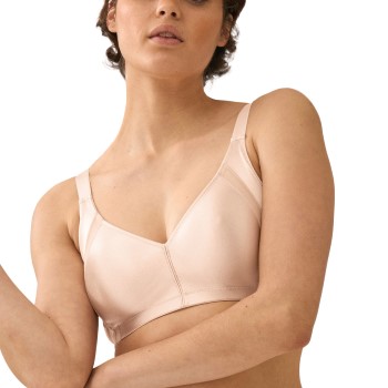 NATURANA Bh Curve Hugger Soft Bra Beige polyamid B 85 Dame