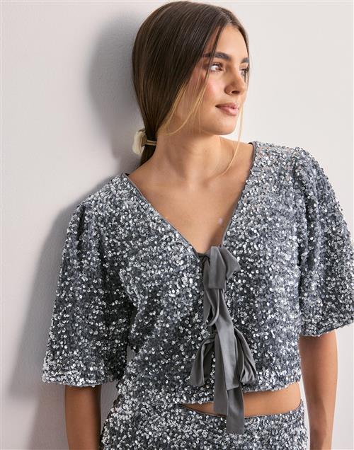 OBJECT - Sølv - Objkinne 2/4 Tie Top 136