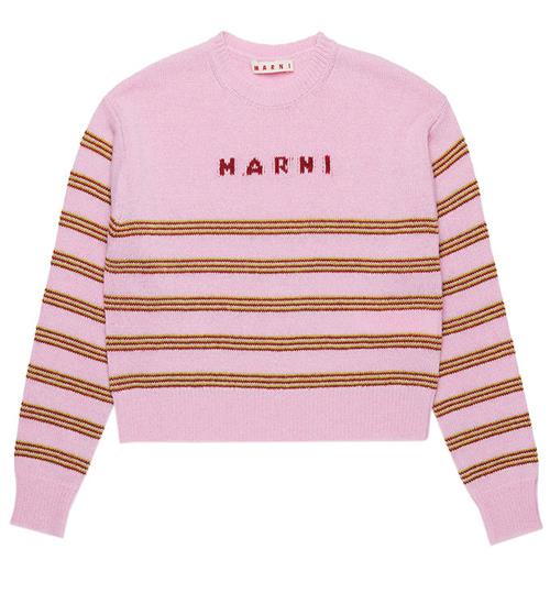 Marni Bluse - Cropped - Strik - Lilac Sachet