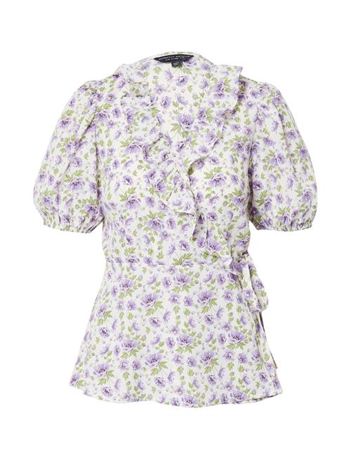 Dorothy Perkins Bluse  elfenben / lysegrøn / lilla