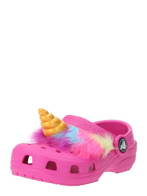 Crocs Åbne sko 'Classic I AM Unicorn'  lyseblå / curry / lysegul / pink