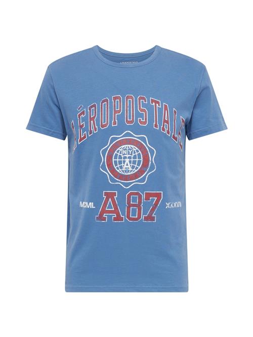 AÉROPOSTALE Bluser & t-shirts  petroleum / kirsebærsrød / hvid