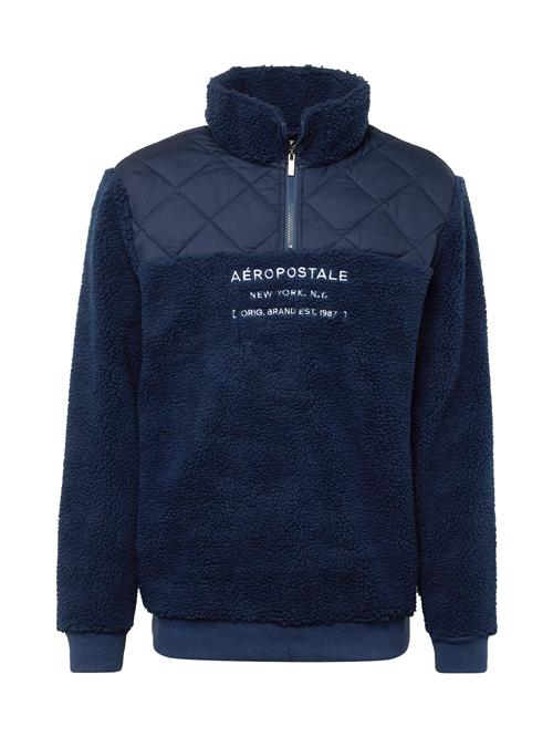 AÉROPOSTALE Sweatshirt  navy / hvid