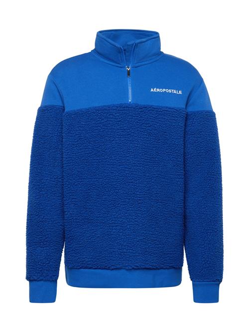 AÉROPOSTALE Sweatshirt  koboltblåt / hvid