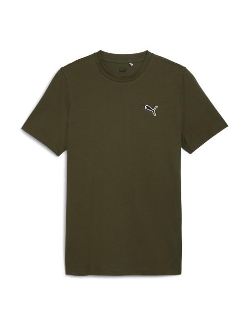 PUMA Bluser & t-shirts 'Better Essentials'  mørkegrøn / hvid