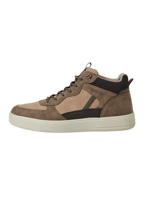 KOROSHI Sneaker high  sepia / lysebrun / khaki / sort