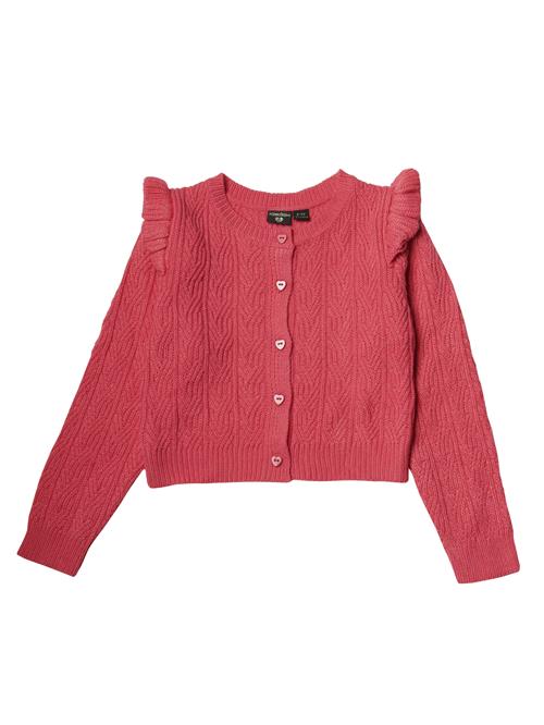 KOROSHI Cardigan  fuchsia