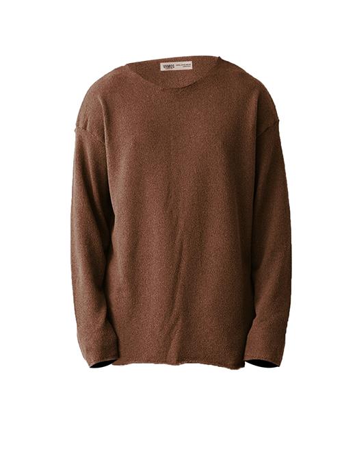 VAMOS CLO Pullover 'Cedar Hill'  brun