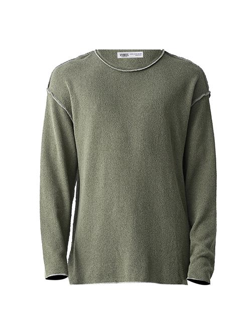 VAMOS CLO Pullover 'Charlotte'  khaki