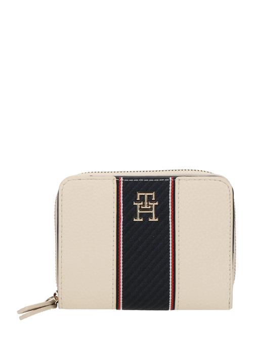 TOMMY HILFIGER Tegnebog 'LEGACY'  beige / navy / carminrød