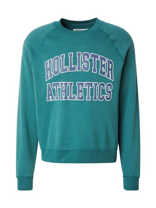 HOLLISTER Sweatshirt  navy / petroleum / hvid