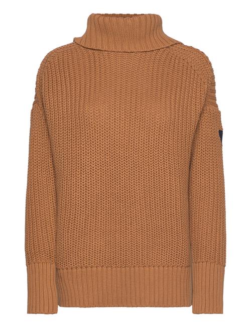 Musto W Marina Roll Neck Knit Musto Brown