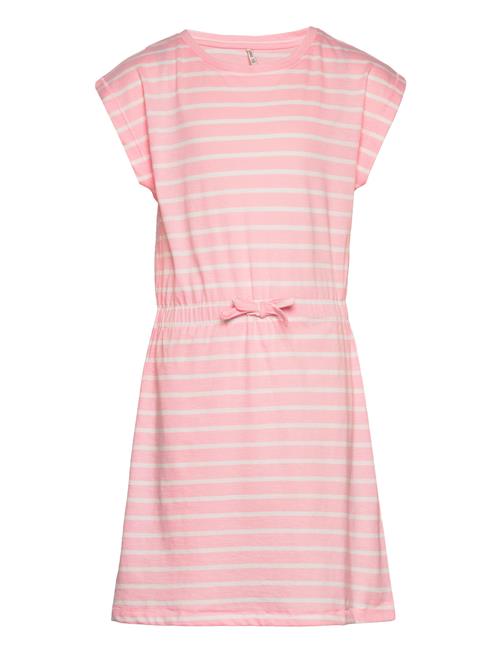 Kids Only Kogmay S/S Stripe Dress Box Bo Jrs Kids Only Pink