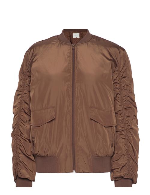 Kaffe Kaboli Bomber Jacket Kaffe Brown