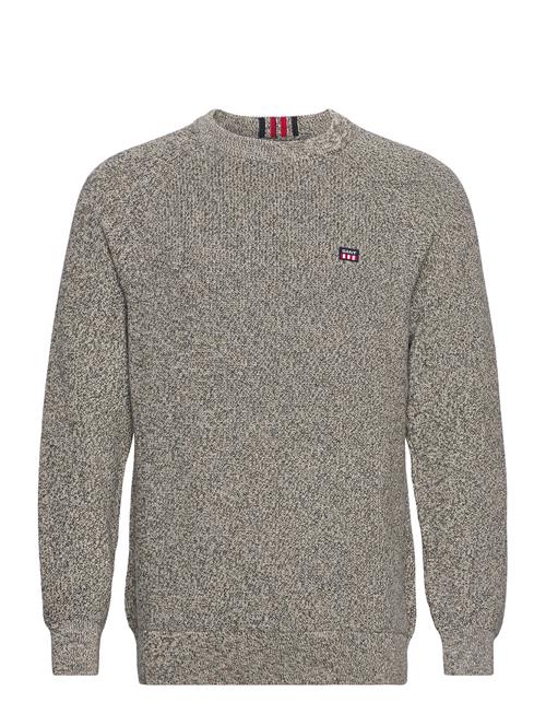 GANT D2. Twisted Cotton C-Neck GANT Grey