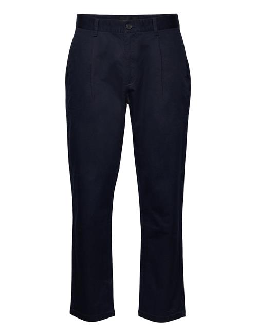 Clean Cut Copenhagen Lake Pleat Twill Pants Clean Cut Copenhagen Navy