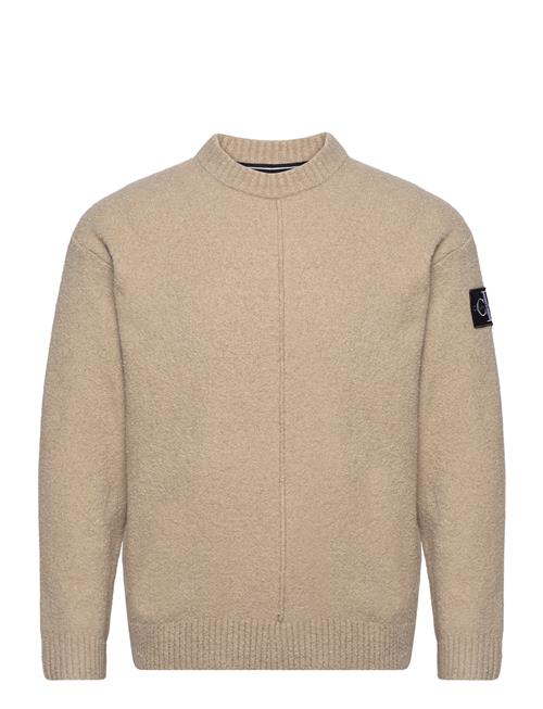 Calvin Klein Jeans High Texture Sweater Calvin Klein Jeans Beige